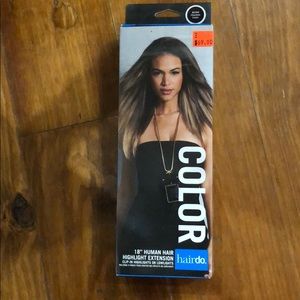 Color 18” human hair extension